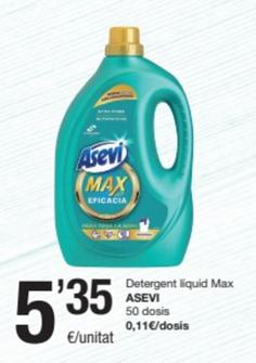 Oferta de Detergente líquido por 5,35€ en SPAR Fragadis