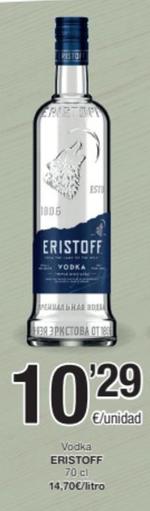 Oferta de Vodka por 10,29€ en SPAR Fragadis