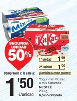 Oferta de Yogur por 1,5€ en SPAR Fragadis