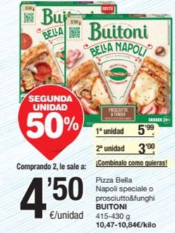 Oferta de Pizza por 5,99€ en SPAR Fragadis