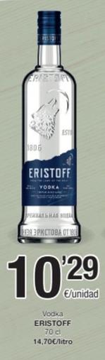 Oferta de Vodka por 10,29€ en SPAR Fragadis
