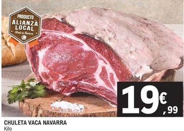 Oferta de Chuleta Vaca Navarra por 19,99€ en E.Leclerc