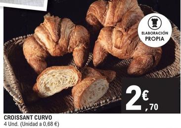 Oferta de Croissant Curvo por 2,7€ en E.Leclerc