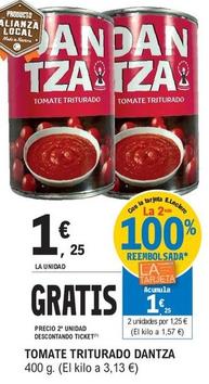 Oferta de Dantza - Tomate Triturado por 1,25€ en E.Leclerc