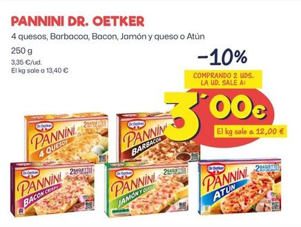 Oferta de Dr Oetker - Panini por 3€ en Ahorramas