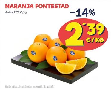 Oferta de Naranja Fontestad por 2,39€ en Ahorramas