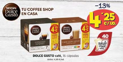 Oferta de Nescafé Dolce Gusto - Cafe por 4,25€ en Ahorramas