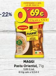 Oferta de Maggi - Pasta Oriental por 0,89€ en Ahorramas