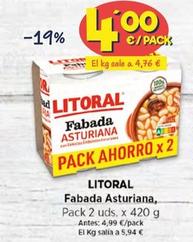 Oferta de Litoral - Fabada Asturiana por 4€ en Ahorramas