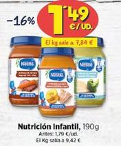 Oferta de Nestlé - Nutricion Infantil por 1,49€ en Ahorramas
