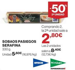 Oferta de Serafina - Sobaos Pasiegos por 5,6€ en El Corte Inglés