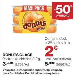 Oferta de Glacé - Donuts por 3,99€ en El Corte Inglés