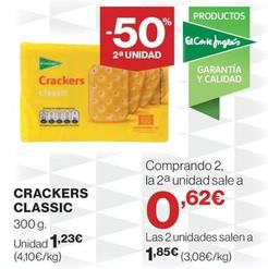 Oferta de Crackers - Classic por 1,23€ en El Corte Inglés