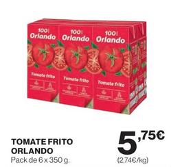 Oferta de Orlando - Tomate Frito por 5,75€ en El Corte Inglés
