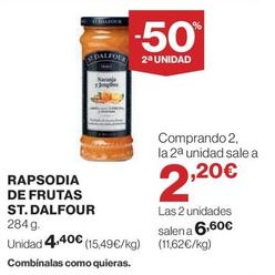 Oferta de St. Dalfour - Rapsodia De Frutas  por 4,4€ en El Corte Inglés