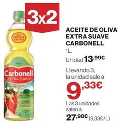 Oferta de Carbonell - Aceite De Oliva Extra Suave por 13,99€ en El Corte Inglés