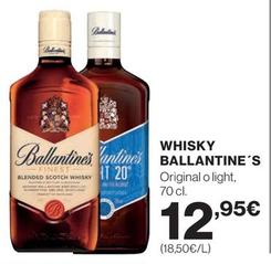 Oferta de Ballantine's - Whisky por 12,95€ en El Corte Inglés