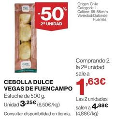 Oferta de Cebolla Dulce por 3,25€ en El Corte Inglés