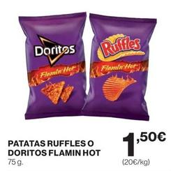 Oferta de Ruffles O Doritos - Patatas Flamin Hot por 1,5€ en El Corte Inglés