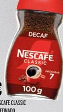 Oferta de Nescafé - Cafe Soluble Classic Natural O Descafeinado por 3,95€ en Claudio