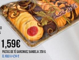 Oferta de Garcinuez - Pastas De Te por 1,59€ en Claudio