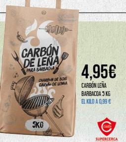 Oferta de Carbon Lena Barbacoa por 4,95€ en Claudio