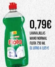 Oferta de Flota - Lavavajillas Mano Normal por 0,79€ en Claudio