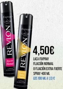 Oferta de Fixpray - Laca Fijación Normal O Fijación Extra Fuerte Spray por 4,5€ en Claudio