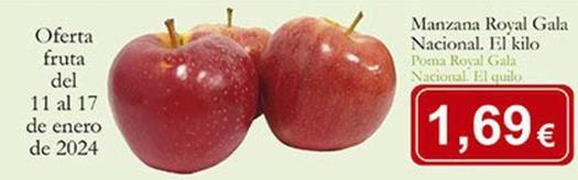 Oferta de Manzanas por 1,69€ en Supermercados Bip Bip