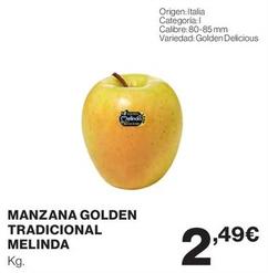 Oferta de Melinda - Manzana Golden Tradicional por 2,49€ en Hipercor