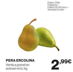 Oferta de Pera Ercolina por 2,99€ en Hipercor