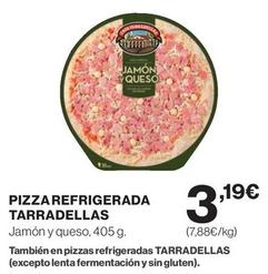 Oferta de Casa Tarradellas - Pizza Refrigerada por 3,19€ en Hipercor