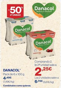 Oferta de Danone - Danacol por 4,49€ en Hipercor