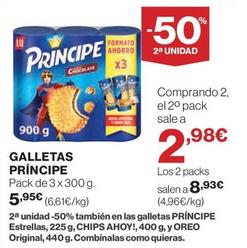 Oferta de Príncipe - Galletas por 5,95€ en Hipercor