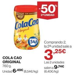 Oferta de Cola Cao - Original por 6,49€ en Hipercor