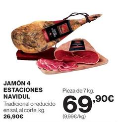 Oferta de Jamón por 69,9€ en Hipercor