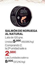 Oferta de Frinsa - Salmón De Noruega Al Natural por 5,95€ en Hipercor