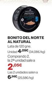 Oferta de Frinca - Bonito Del Norte Al Natural por 4,09€ en Hipercor