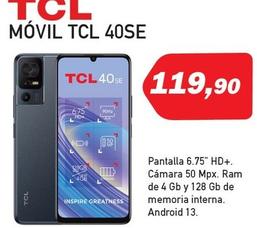 Oferta de Tcl - Móvil 40se por 119,9€ en Microsshop