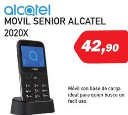 Oferta de Alcatel - Movil Senior 2020x por 42,9€ en Microsshop