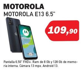 Oferta de Motorola - E13 6.5" por 109,9€ en Microsshop