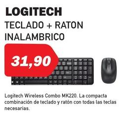 Oferta de LOGITECH  - Teclado + Raton Inalambrico por 31,9€ en Microsshop