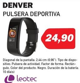 Oferta de Denver - Pulsera Deportiva por 24,9€ en Microsshop