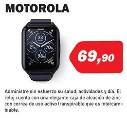 Oferta de Motorola - Administre Sin Esfuerzo Su Salud por 69,9€ en Microsshop