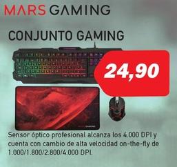 Oferta de Mars - Gaming Conjunto Gaming por 24,9€ en Microsshop