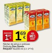 Oferta de Néctar de piña por 1,69€ en Supermercados Charter