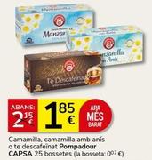 Oferta de Té verde por 1,85€ en Supermercados Charter