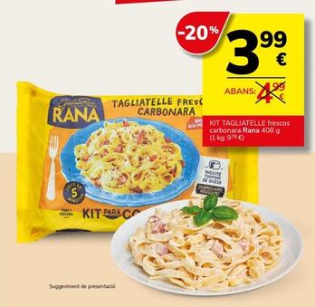 Oferta de Tagliatelle por 3,99€ en Supermercados Charter
