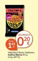 Oferta de Yakisoba por 1,49€ en Supermercados Charter