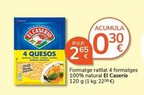 Oferta de Queso por 2,65€ en Supermercados Charter